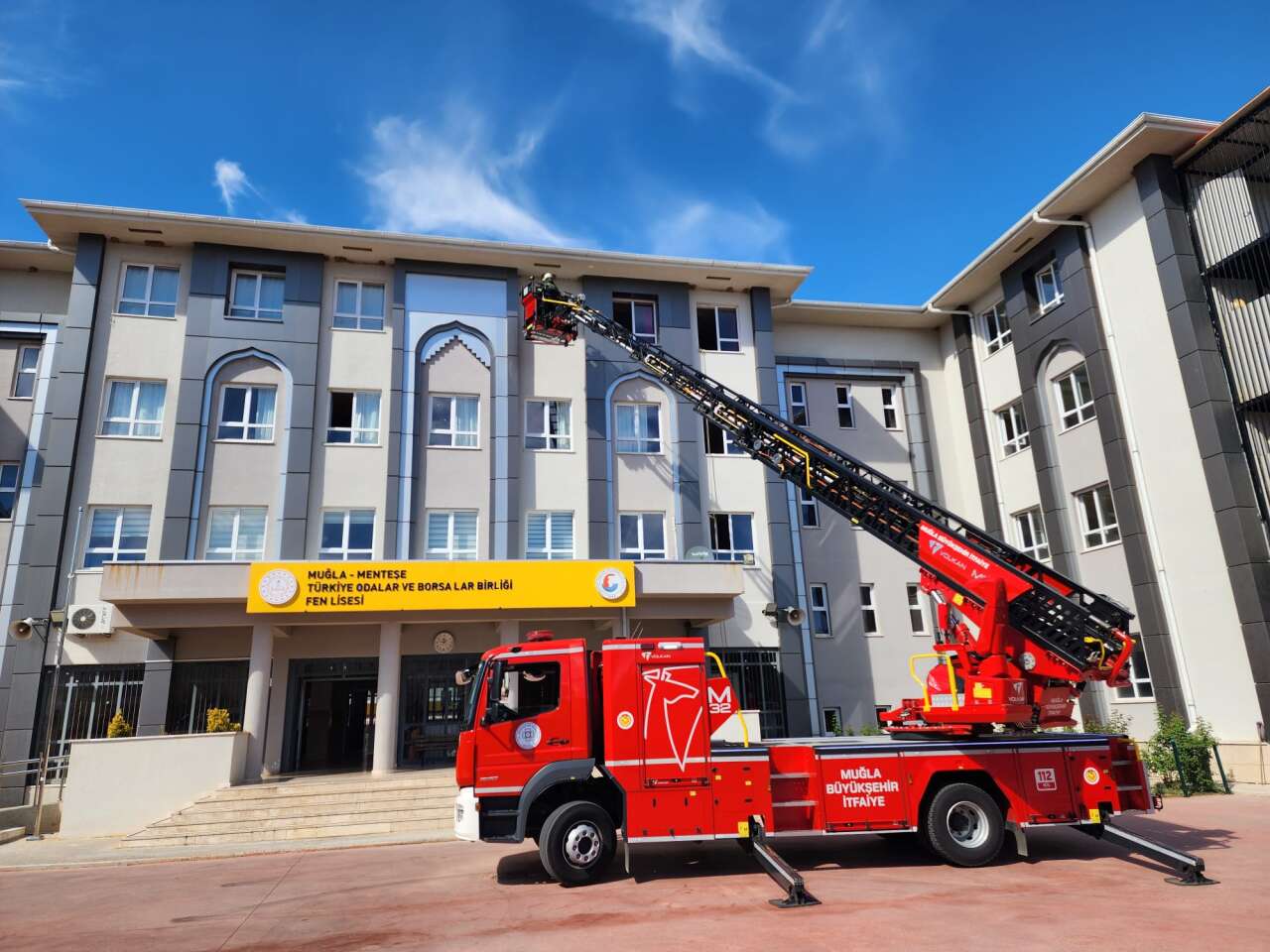 Muğla’da Yangın Tatbikatı Gerçeğini Aratmadı 10